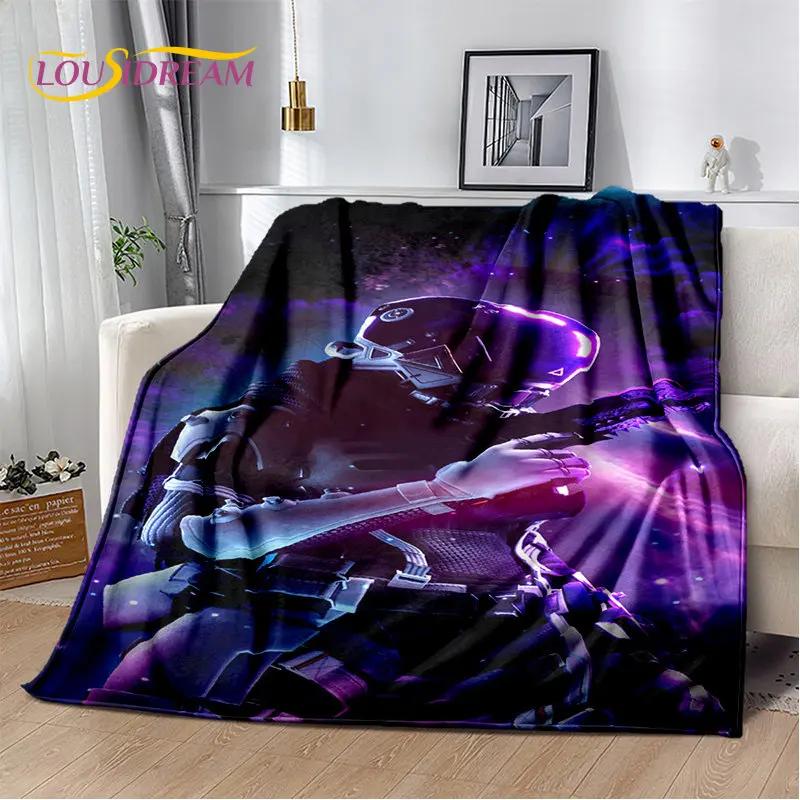 A-Apex Legends Game Gamer Cartoon Soft Plush Blanket,Flannel Blanket Throw Blanket for Living Room Bedroom Bed Sofa Picnic Cover