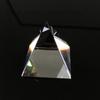 Optical Crystal Pyramid Prism 2.4 Inch Multi Color Toy and Desktop Decor Used for Physics Science Photography