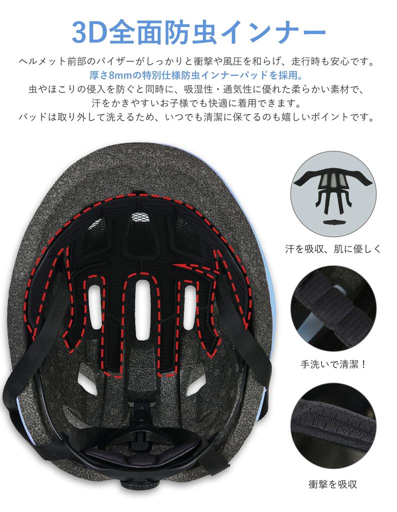 Bicycle Class 4 Safety Head Adjustable Suitable for Inline and High School CE CPSC and ASTM Standards [SG Mark] Children's Helmet, Certified,