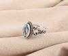 Sky Blue Topaz Gemstone 925 Sterling Silver Jewelry Handmade Ring Gift For Her PR-1-3