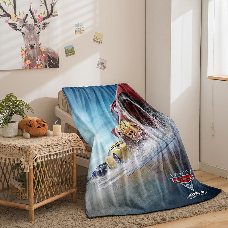 Cars Series Double-Sided Flannel 3D Digital Printing Blanket Blanket