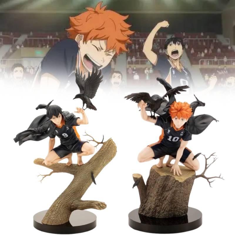 High-quality Pvc Haikyuu Gk Figure Of Hinata Shoyo And Kageyama Tobio With Detailed Base