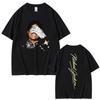 T-shirt Grafica Viso Michael Jackson Classica Vintage Uomo Donna Retro Gotica Rock T-shirt Moda Maschile Hip Hop T-shirt Oversize