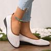Fashion Ladies Shoes 2025 Brand Shallow Women's Flats Fashion Mesh Casual New Plus Size Light Comfortable Flat Low Heels Zapatos Mujer