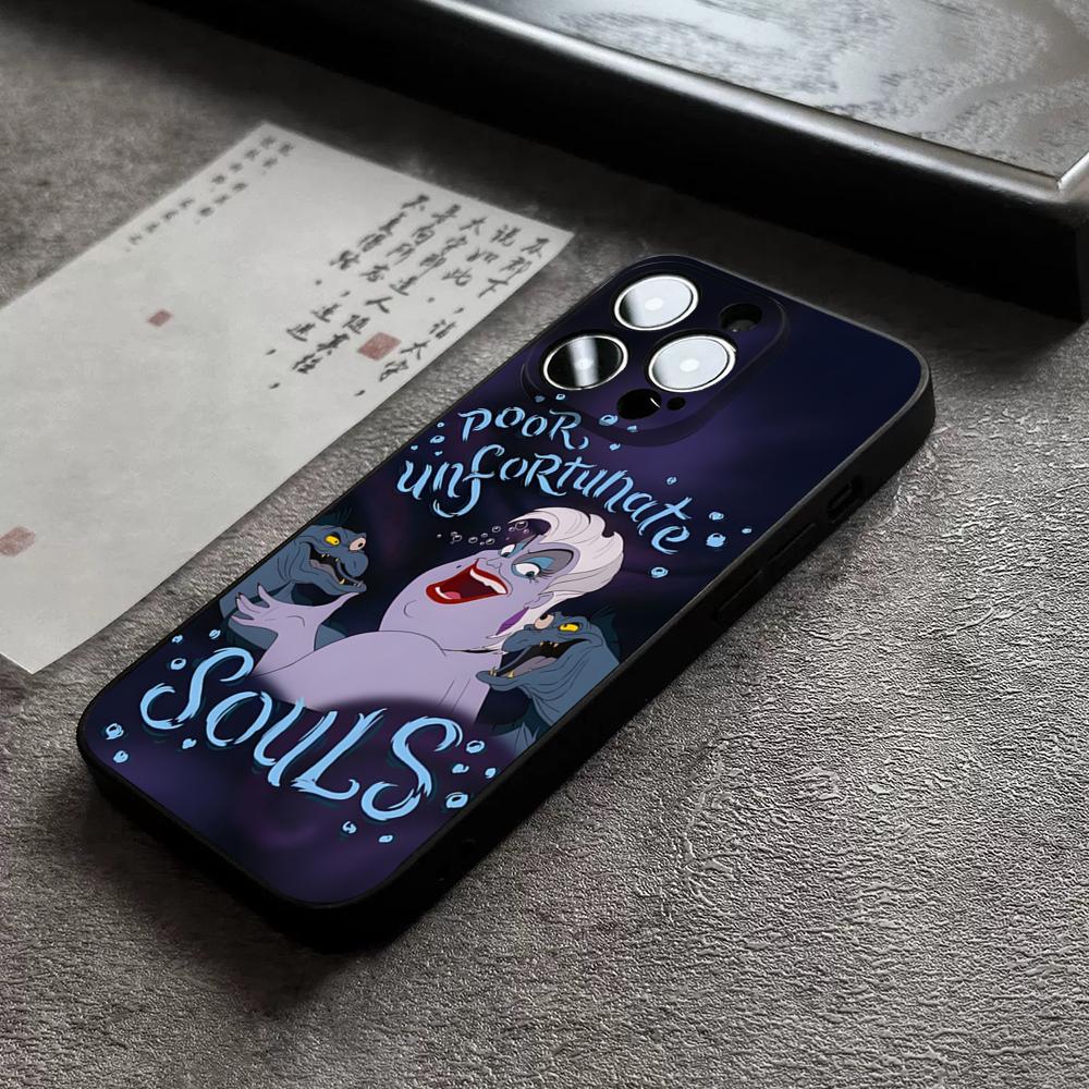 

Ursula Villains Phone Case For 15 Pro Max For Iphone 14 16 Pro Max 12 Mini 11 13 Pro Xr X Xs 8 7 Plus Back Cover iphone16e
