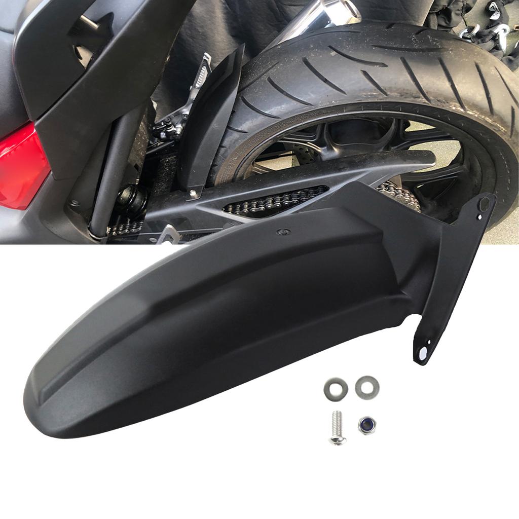 Motorcycle Rear Fenders Extender Mudguard Splash Guard Cover Dirt Shield Fit for NC700S NC700X Easy Installation Plastic