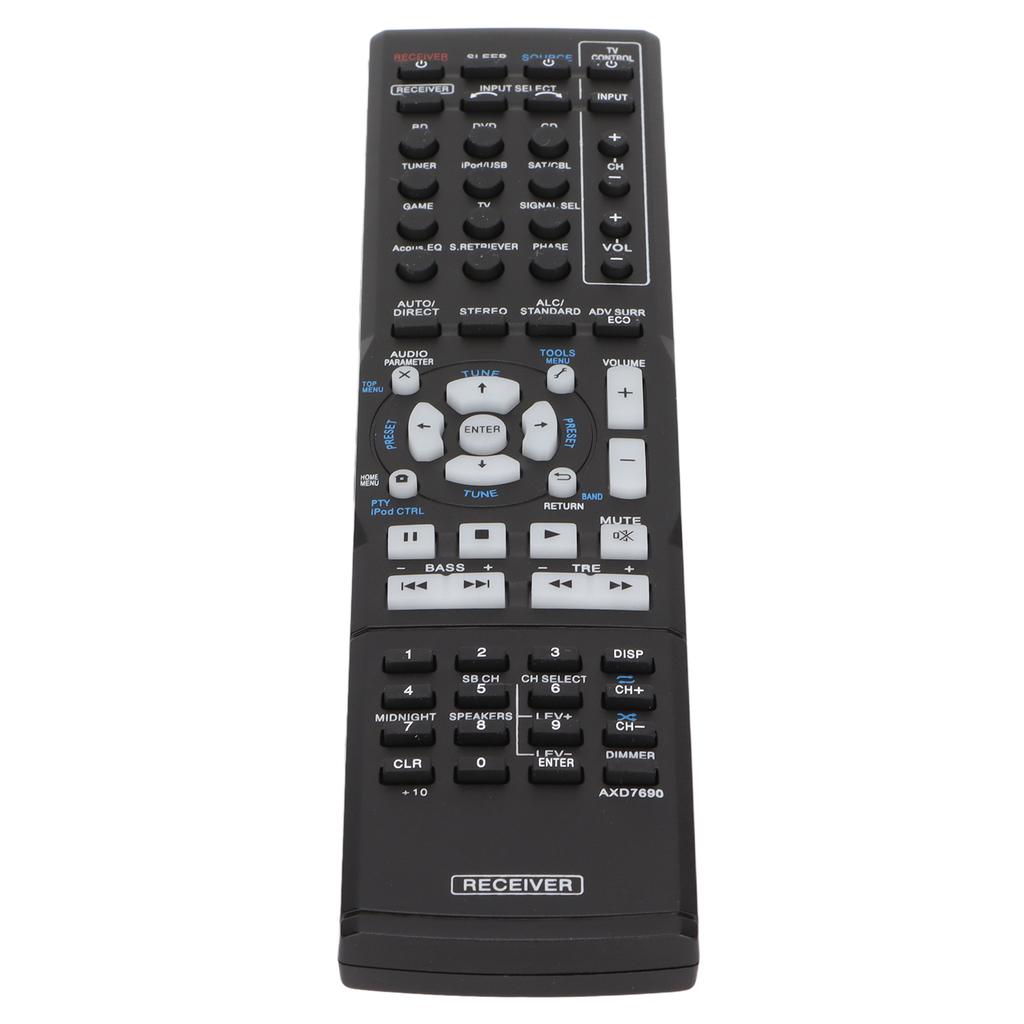 Replacement Remote Control for Pioneer AXD7690 VSX323K VSX423 VSX‑322‑K VSX‑523‑K Receivers