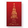 Decor Package Insert Message Note Cards Greeting Postcard Happy New Year Merry Christmas Card