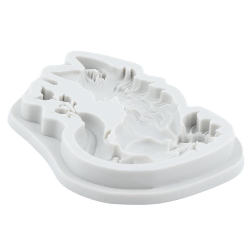 Animal Fox Silicone Molds Fox Fondant Mold Cake Decorating Tools Cupcake Topper Candy Chocolate Gumpaste Mold