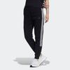 Knitted Sweatpants Women's Black Moderate Straight Fit Pants GP0724