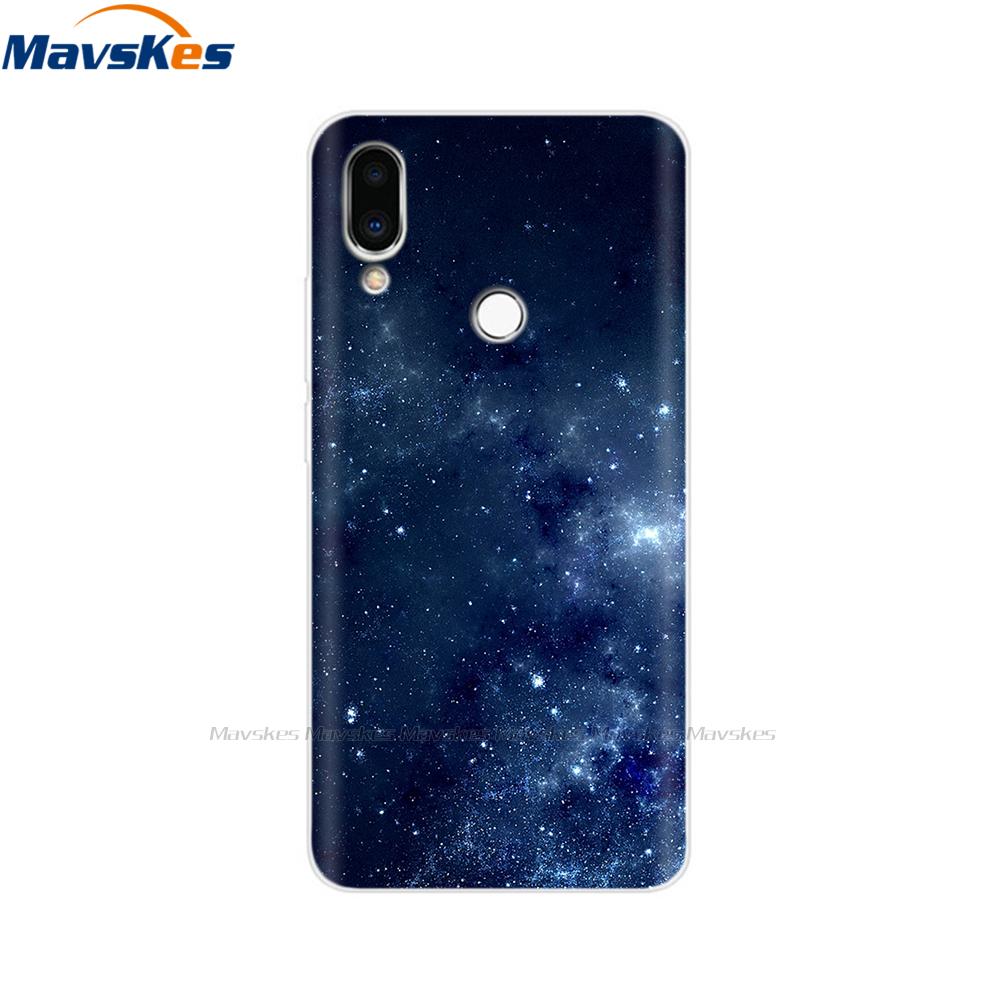 For Meizu Note 9 Case Note9 Soft TPU Silicon Funda Back Cover For Meizu M9 Note Case M9Note M 9 Rose Print Phone Case Coque Para