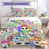 3pcs Duvet Cover Set (1*Duvet Cover + 2*Pillowcase, Without Core), Dandy's World Print Soft All‑Season Bedding Set, Home Bedroom Decor Gift