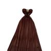 Retro tube top butterfly off-the-shoulder dress for women's new high-waisted waist-closed and thin A-word mesh dress temperament wear