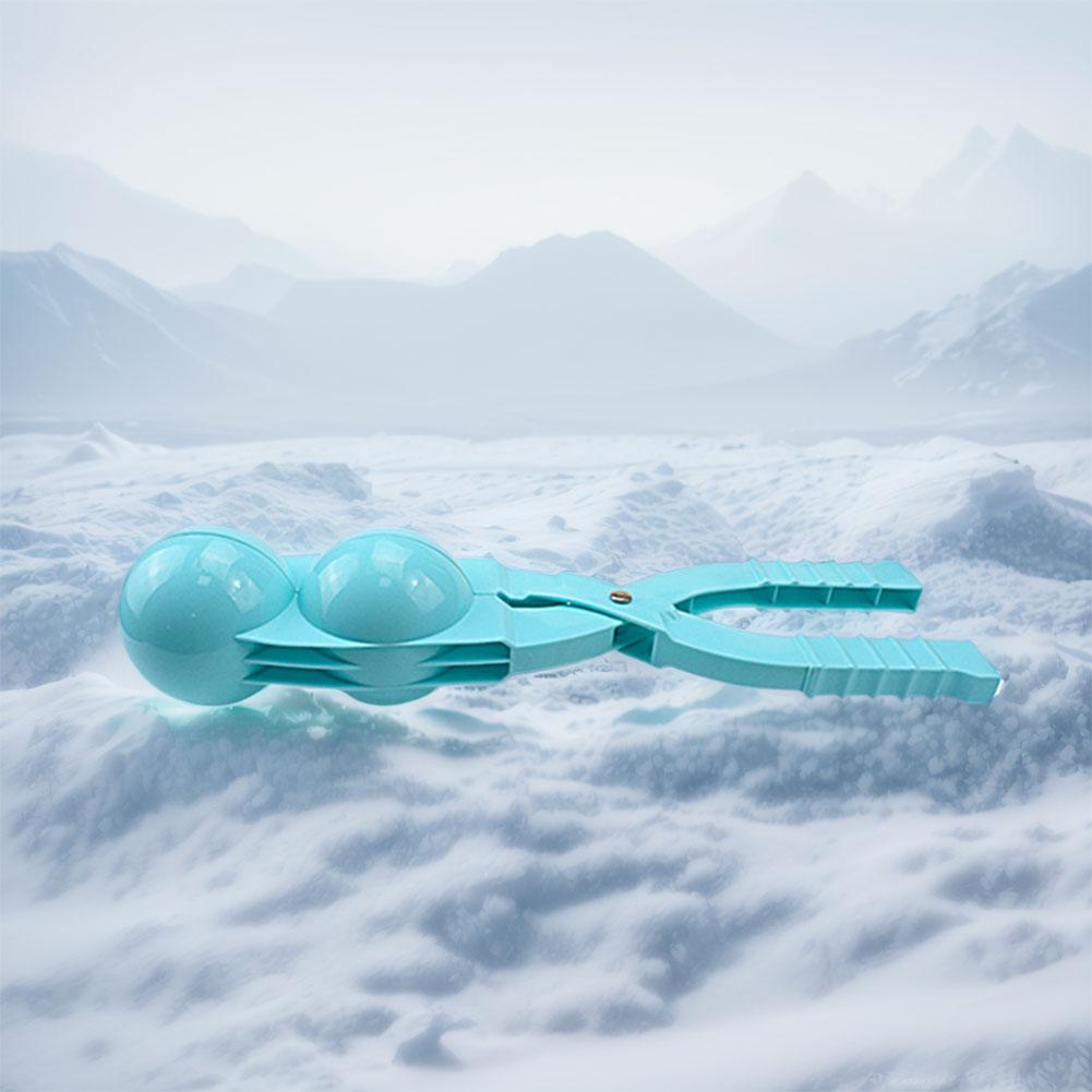1/3/5Pcs Snow Ball Tongs Multifunctional Snowball Maker Clips Snow Ball Clips Double Ball Sand Mold Tool for Snowball Fight