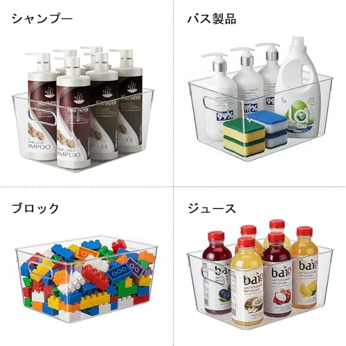 Acrylic Storage Case, Collection, Stackable, Open-Front Display Box for Toys, Documents, Cosmetics, and Small Items. Easy to Assembly, Multifunctional