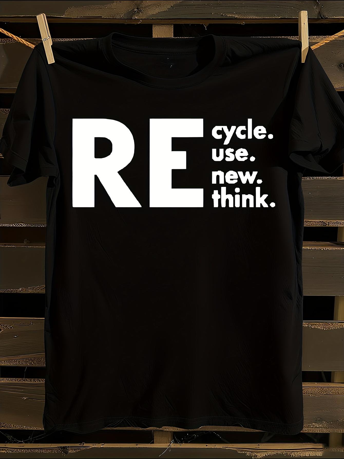 Funny Environmental Slogan Tshirt S