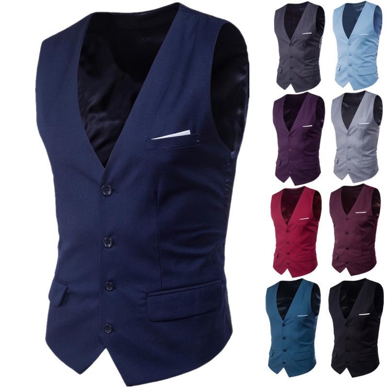 Men's Large Size Vest for Billiard Room, Hotel, and KTV Staff