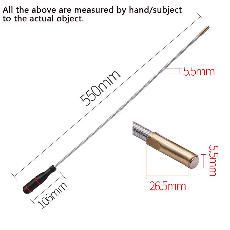 1pcs Foldable Magnetic Stick Handy Tool for Picking Up Nut Extendable Rod for Narrow Space Car Repair Tool Parts