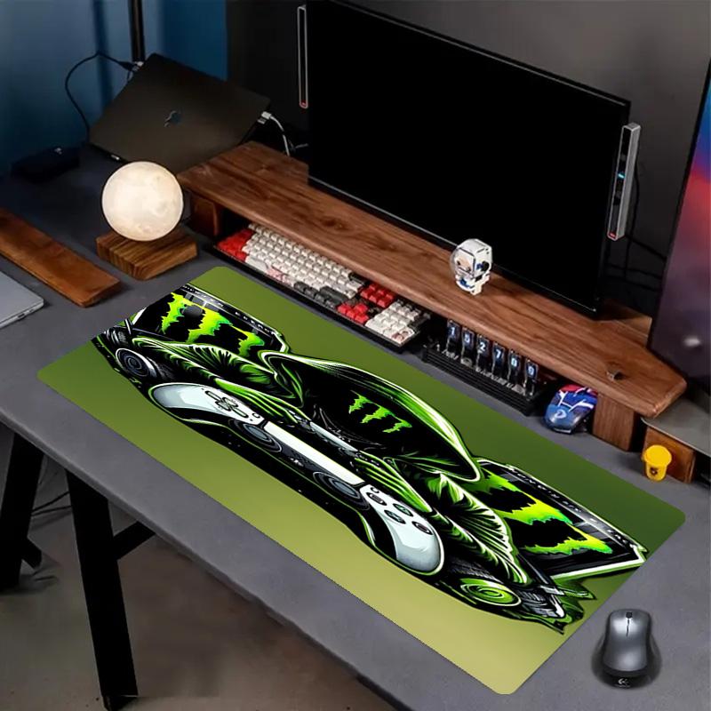 Podložka pod myš s potiskem Monster Energy, Protiskluzová podložka na plochu pro klávesnici, pro PC Laptop Herní Pracovní Denní Použití, Skvělý Festivalový Narozeninový Dárek