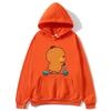 Cute Couple Hoodie Cute Bubu and Dudu Are Playing Scooter Together Sweatshirts Hooded Men's Clothes Women Panda Bear Top
