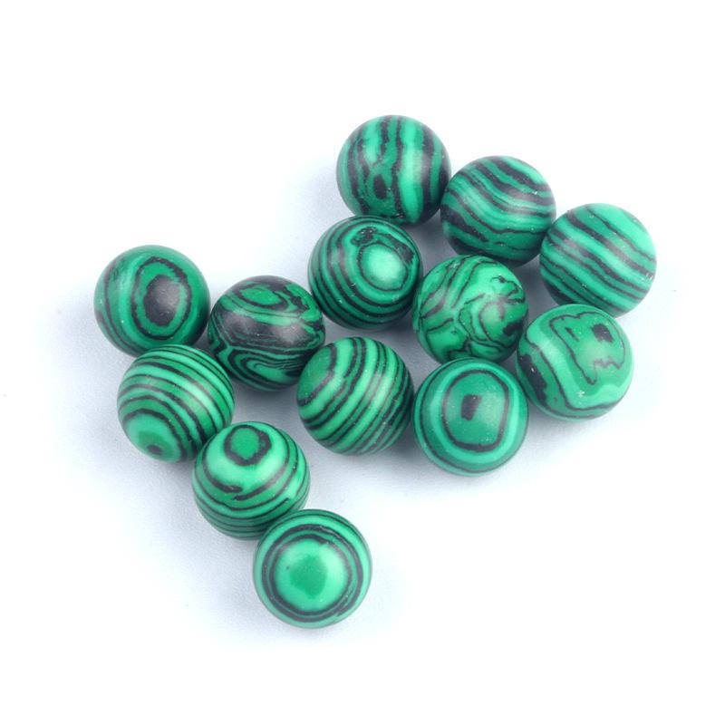 Perline Rotonde in Cristallo di Agata Senza Foro da 10mm - Materiale Semi-Prezioso per Gioielli Fai da Te