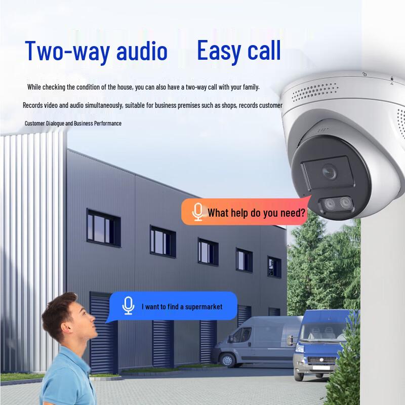 Hikvision 2MP Dome Network Security Camera CN plug (adapter included)