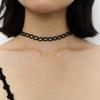 Geegee Black Bead Lace Chocker