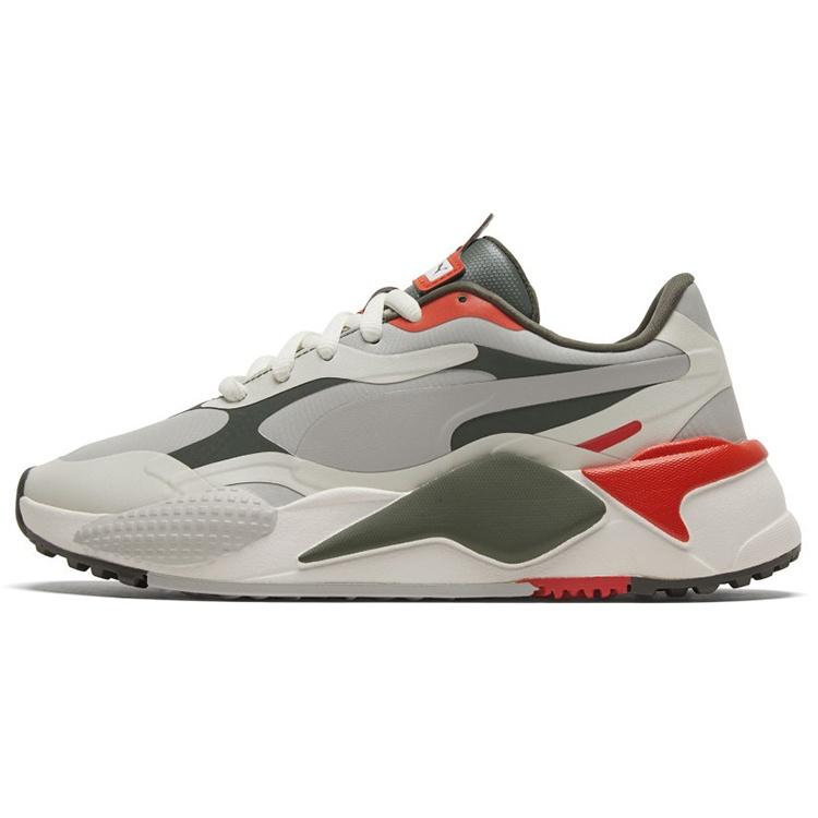 PUMA Golf shoes Grey Red Men s 193826-03 EU 40