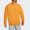 adidas FI Wtr Crew Sweatshirt with Large Logo Print Men Tops Orange H46508