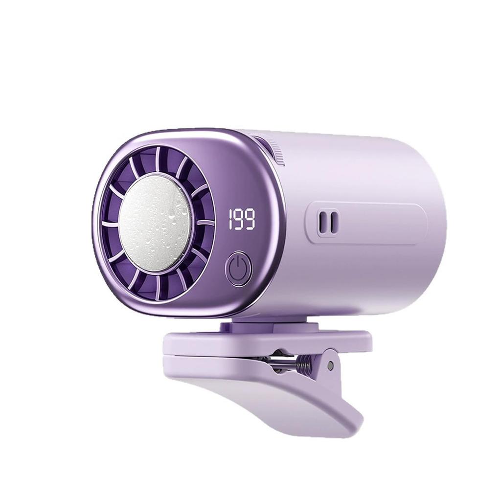 Car Clip Conditioner Fan , Ice Compress, USB Powered, Adjustable Dashboard & Vent Mount,, Quiet Portable Fan For Cars, Compact, Multi-Scene Use