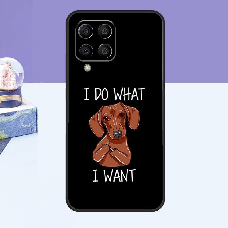 Dachshund Teckel Dackel Dog Case For Samsung Galaxy M13 M33 M23 M53 M30s M31s M12 M32 M52 M20 M21 M51 M14 M34 M54 Cover