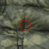 TATRAS Significant Down jacket MTK18A485 Camouflage Pattern Reversible khaki/black Nylon mens Used