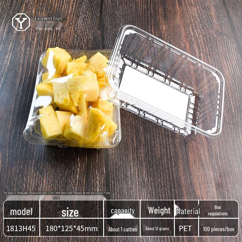 Disposable Transparent Fruit Container