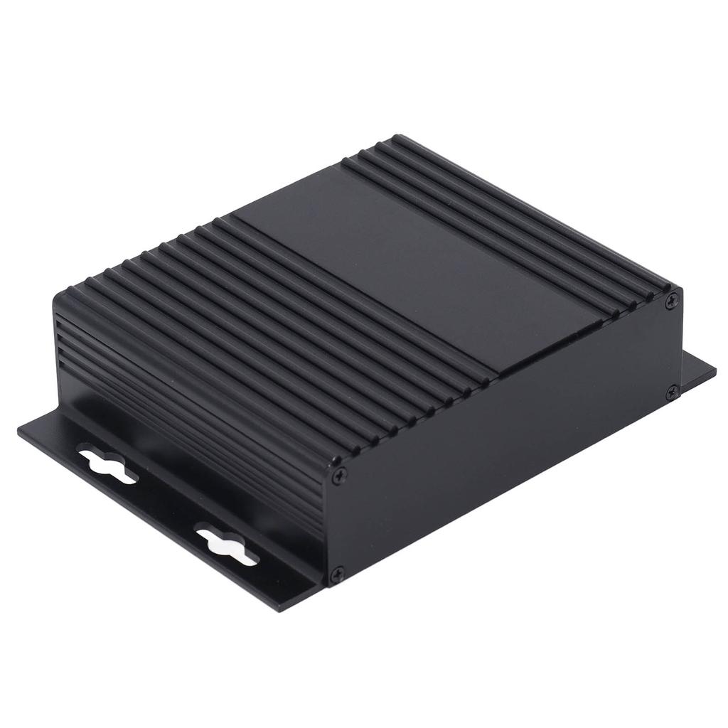 Aluminum Project Box Sandblasting Oxidation Treatment Corrosion Resistant Waterproof Heat Dissipation Case