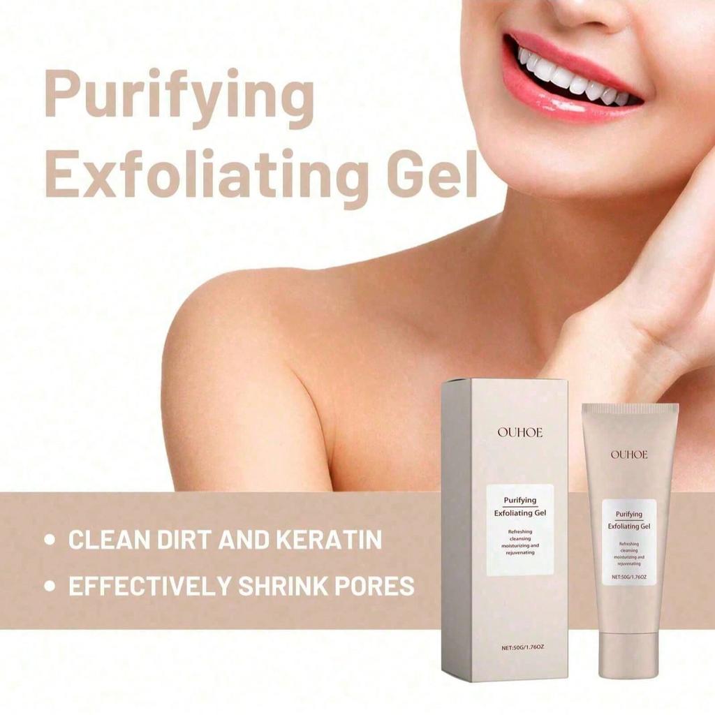 1pc Exfoliating Gel, Blackhead Cleaning Gel, Facial Care, Deep Cleansing Exfoliation, Remove Dead Sk