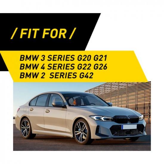 ABS Carbon Fiber Interior Trim Cover Set For BMW 330I 430I G21 G20 G22 -