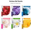 Flower Toilet Cleaner Gel Syringe Aromatic Drainage Toilet Cleaner Air Freshener Deodorizing Household Bathroom Tools