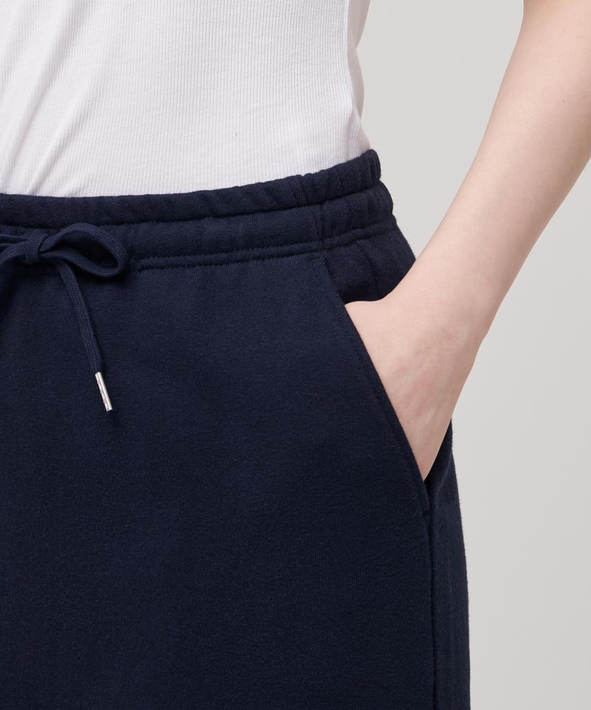 Musinsa Standard Woman Women'S Sweat Maxi Skirt [Navy]