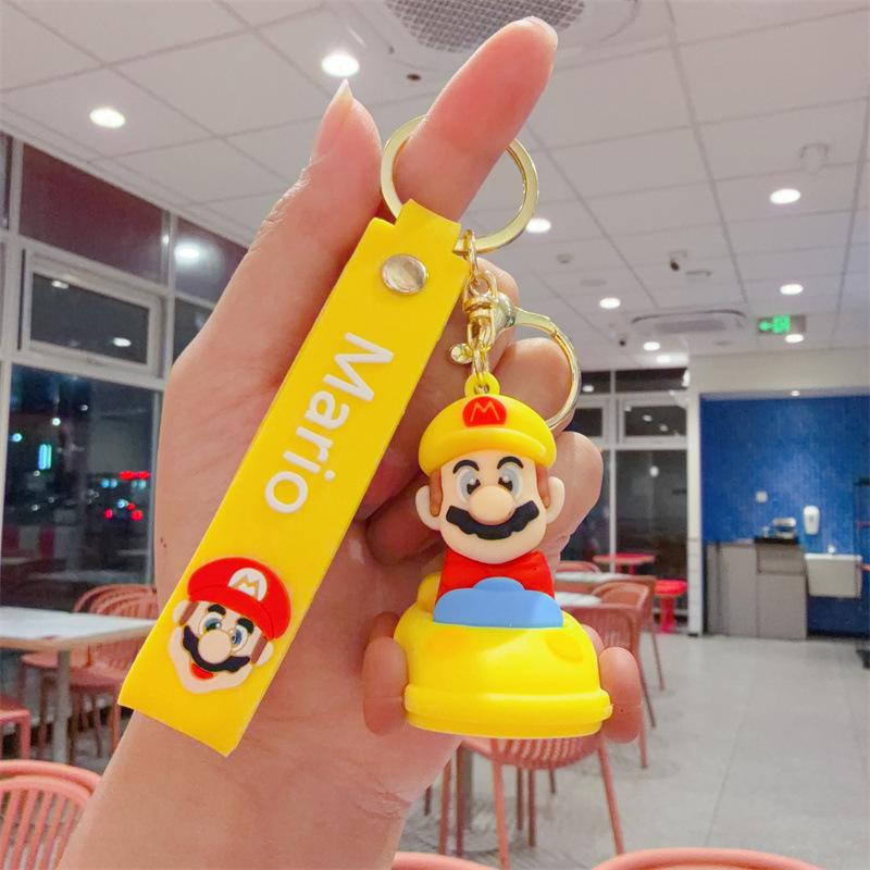 Cartoon Doll Keychain Trendy Small Toy Bag Pendant Car Key Chain Gift