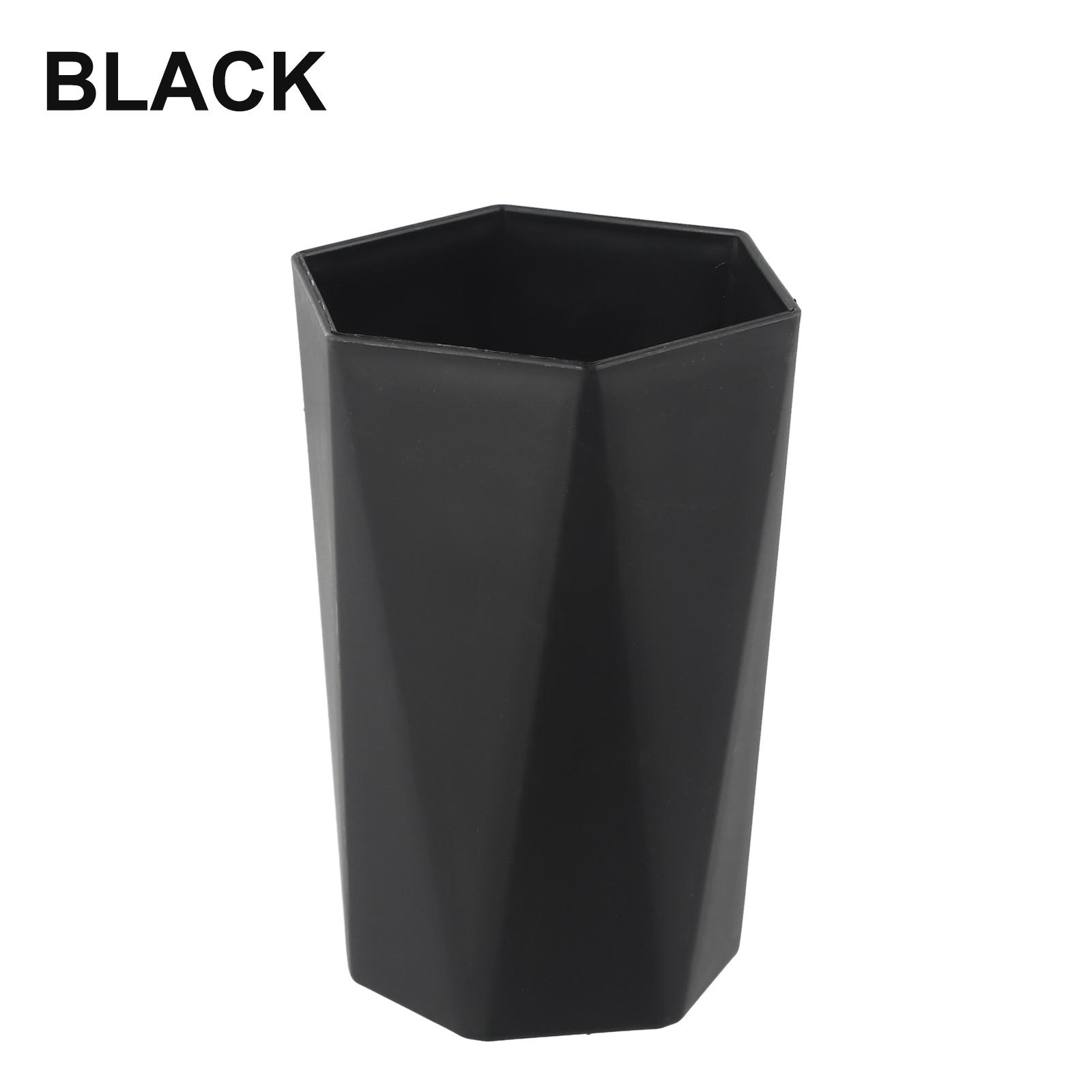 Tooth Mug Cup Bathroom 300ml Home Bathroom PP Plastic Cup Washing Lightweight чёрный