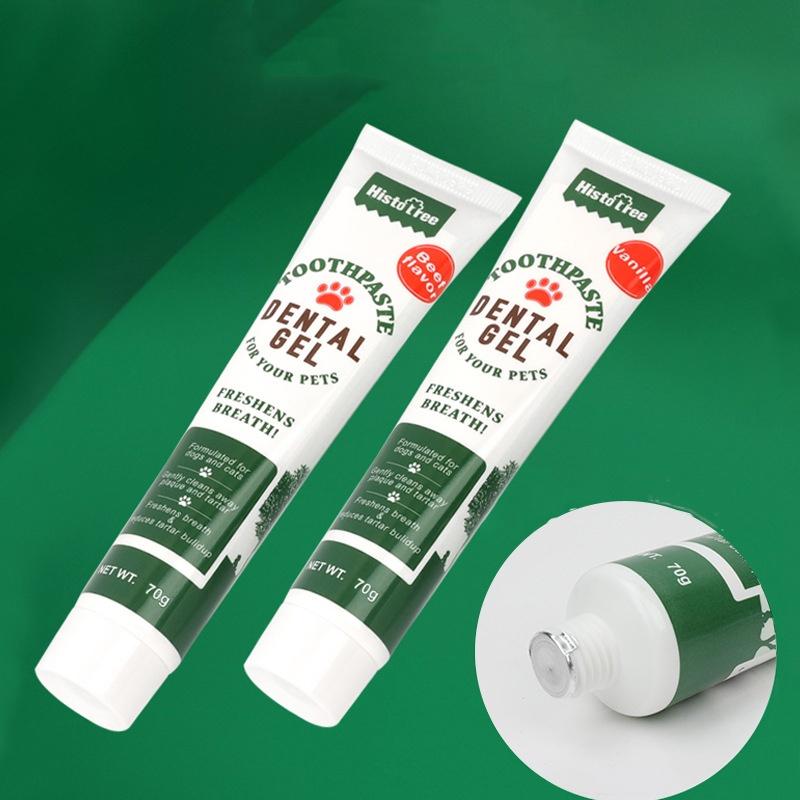Premium Pet Toothpaste Beef And Vanilla Flavored Dental Care For Dogs Wholesale