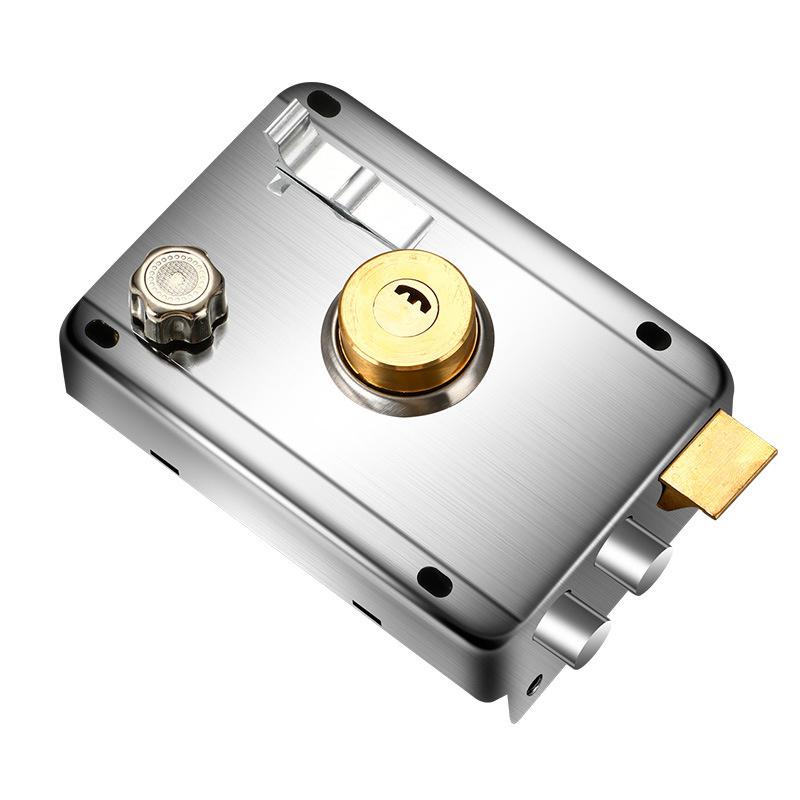 1Piece 2.0mm Thickness Exterior Iron Door Locks Insurance Anti-theft Security Lock Indoor Dormitory Gate Household Locker