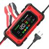 FOXSUR 12V 7A FBC1207E Universal Repair Car Battery Charger Intelligent Repair Motorcycle Charger for Lead Acid LiFePO4 Battery