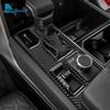 Real Soft Carbon Fiber Sticker For Toyota Tundra 2025 2025 2025 2025 Car Gear Shift Panel Frame Interior Trim LHD Accessories