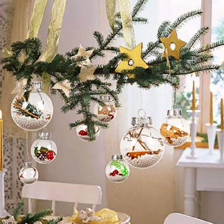 10 Pcs Multi-color Christmas Balls Pendant Xmas Tree Decoration for Home Office