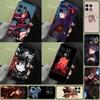 Genshin Impact Hu Tao Case For OnePlus 11 8 9 10 Pro 8T 9R 9RT 10T Cover For OnePlus Nord 3 2T CE 2 Lite N10 N20