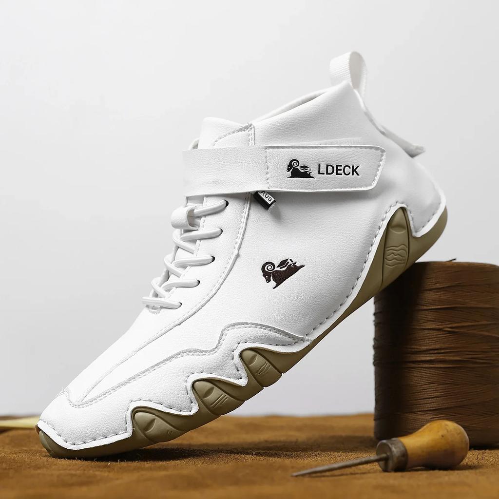 Fashion Luxury Designer Shoes Ankle Boots Fashion Trend Luxury Brand Men's Sports Shoes Waterproof Winter Motorcycle Boots Boat Shoes