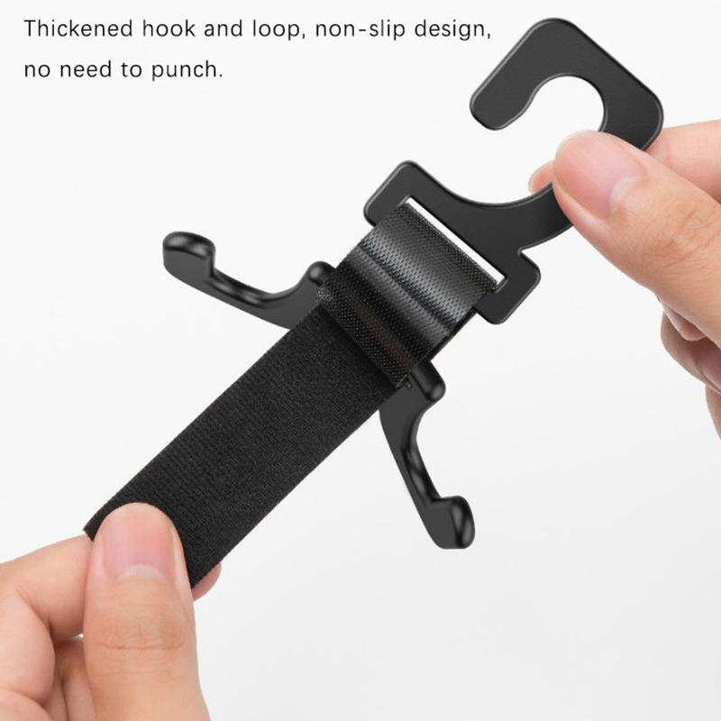 Car Headrest Hooks Auto Back Seat Hanger For Wallet Purse Shopping Bag Hook Car Rear Seat Hanging Holder Interior Organizer