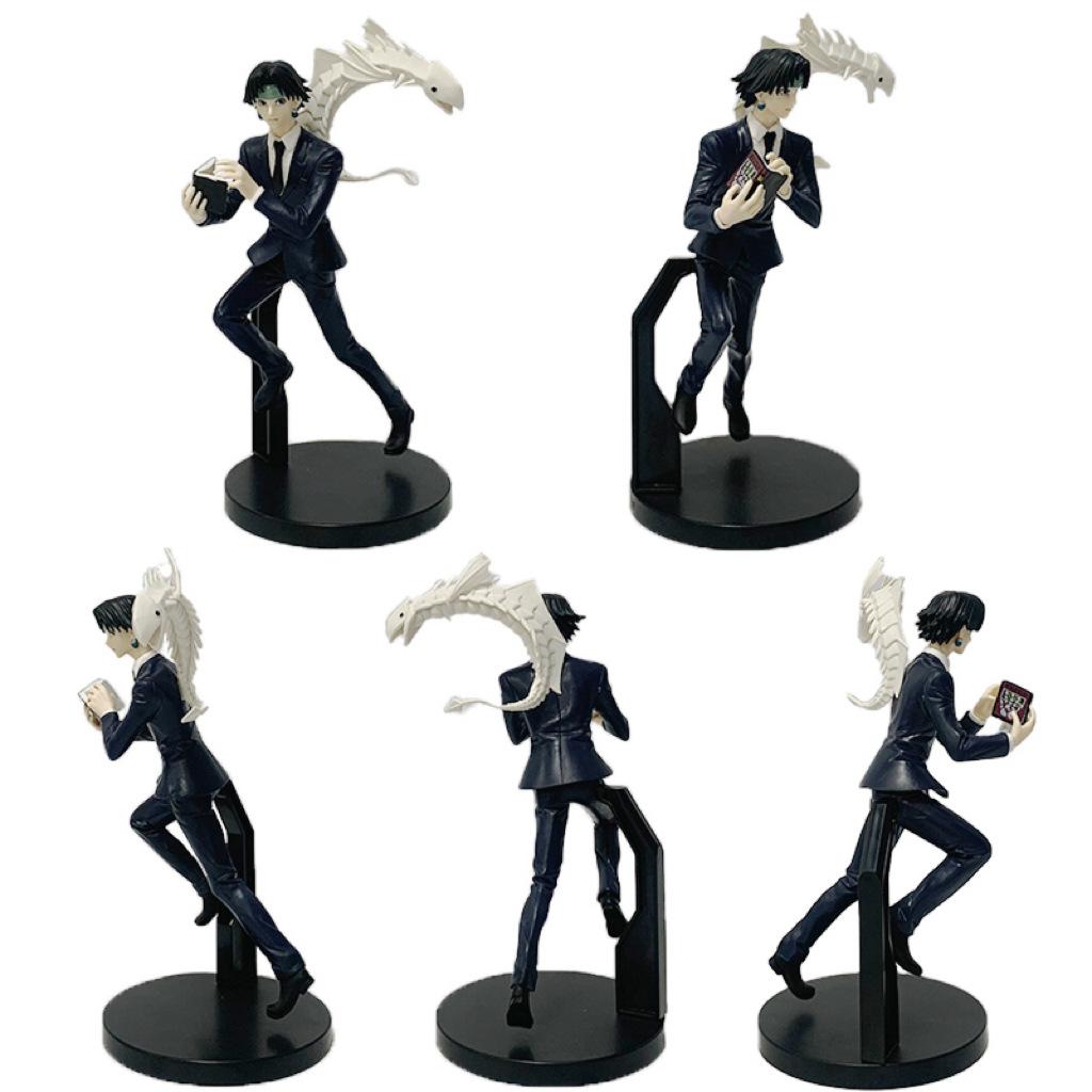 Anime HUNTER×HUNTER VIBRATION STARS Figure Chrollo Lucilfer Action Model PVC Toys Present Collection Hobbies Dolls Desk Decoration