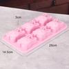 Easter Mold Silicone Mold Rabbit Bunny Cake Mould Chocolate Dessert Baking Mold 3D Cake Decorating Mold DIY Home Kitchen Tools